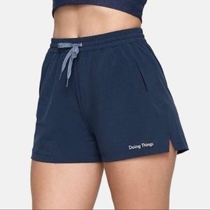 OV Navy Doing Things Shorts XL